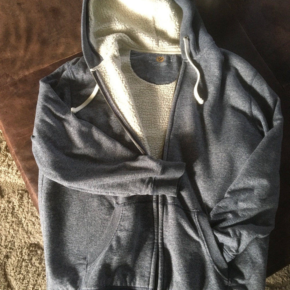 Club Room Cotton Pile Lined Zip-Up Hoodie